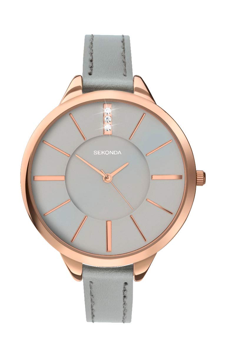 Sekonda Ladies Editions Watch with Grey Dial and Grey Strap 2713