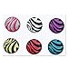 Everydaysource 6 Pieces Animal Home Button Sticker Compatible With Apple iPod Touch 6th Gen Apple iPhone 6 (4.7), iPhone 6 Plus (5.5) new Apple.. iPhone.. 4S, Zebra Patterns