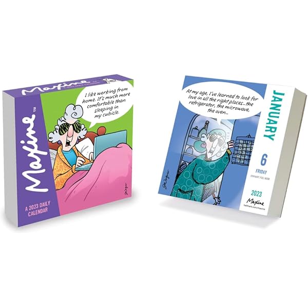 Amazon.com: Cal 2023- Maxine Daily Desktop Calendar amazon-com-cal-2023-maxine-daily-desktop-calendar