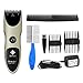 Dr.HeiZ Pet Grooming Clippers-Rechargeable Cordless Pro-cut Trimmer Kit for Dogs and Cats(Champagne Golden)