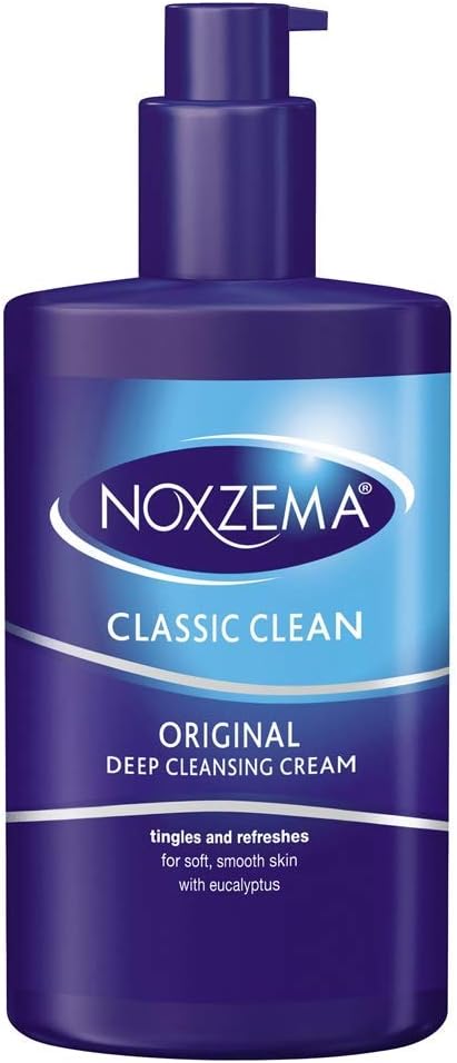Noxzema Clean Moisture Deep Cleansing Cream 8 oz (Pack of 5)