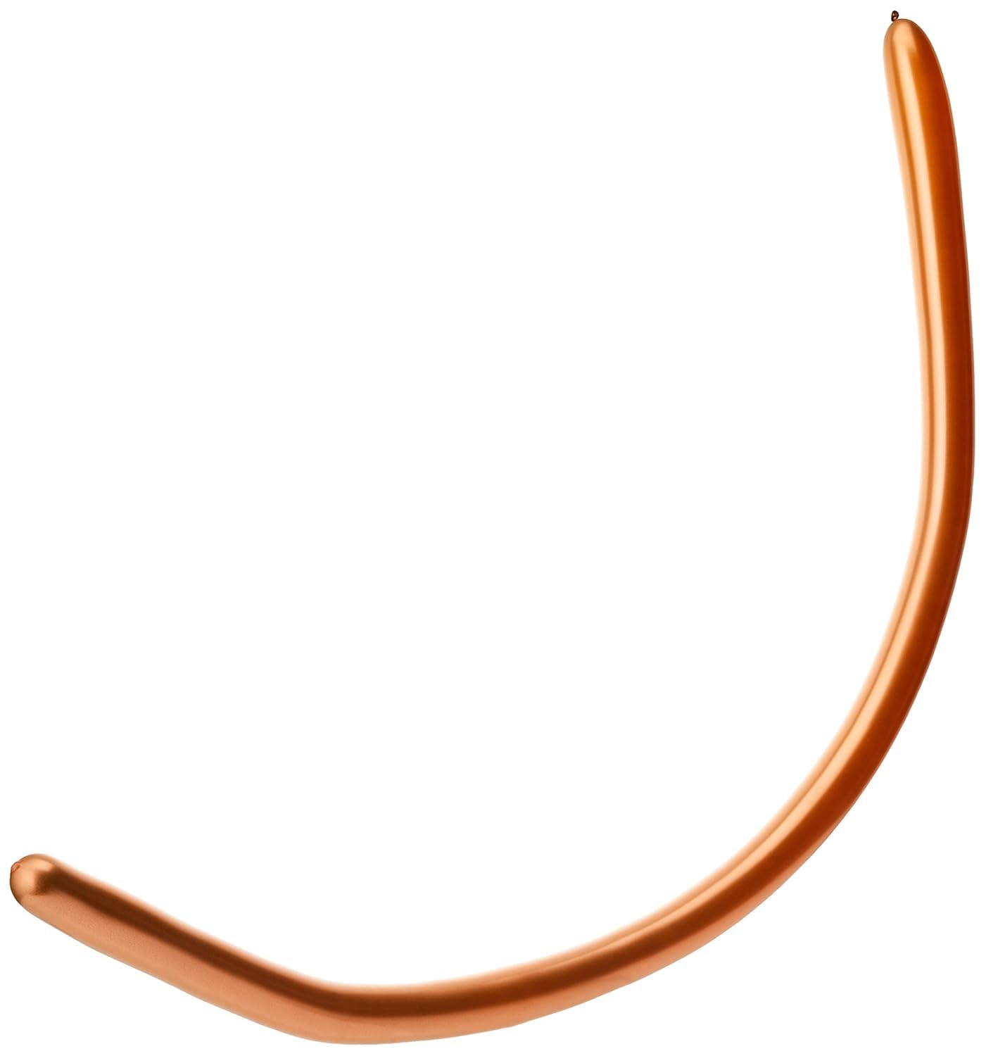 260Q Chrome Copper 100Ct Qualatex Plain Latex Modelling Balloons