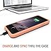 iPhone 6S Battery Case - iPhone 6 Battery Case, Trianium Atomic S Portable Charger for Apple iPhone 6 6S Battery Charging Case (4.7 Inches)[Black/Orange]- 3100mAh External Protective Juice Power Bank Charger[MFI Certified]