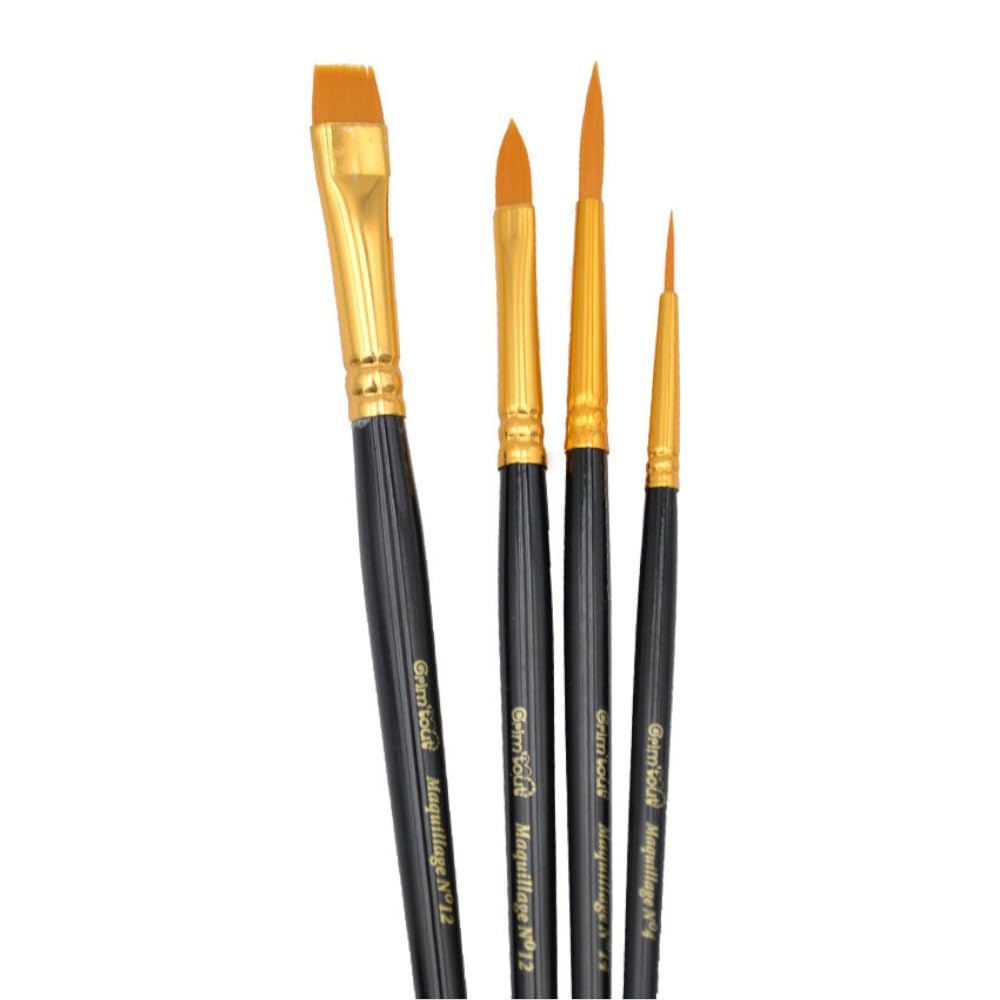 Grim'tout Makeup: Set of 4 brushes