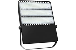 LEDMO 300W LED Flood Light (1500W Equivalent) Amazingly Bright 42,000LM 5000K Adjustable Mount Stadium Lights Outdoor LED Are