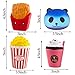 R.HORSE Cute Unicorn, Hamburger, Popcorn Set Kawaii Cream Scented Squishy Soft Decompression Squeeze Toys for Kids or Stress Relief Toy Hop Props, Decorative Props Large (7 Pack)
