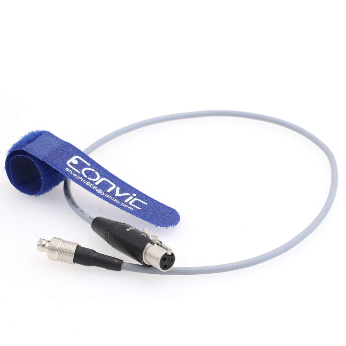 Eonvic Mini 3 Pin XLR Female to FVB 00B 3 Pin Male Microphone Adapter Cable for Sennheiser SK2000