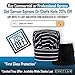 CHEFLUX [6pk] Adjustable Commercial Black Restaurant Aprons with 3 Large Pockets [Bulk] Chef Cooking Bib Apron for Kitchen Waitress [Unisex] Men Women [33 x 28 in] BBQ Painting Stylist [39 in tie]