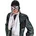 elope White Steampunk Aviator Scarf for Men and Women primary