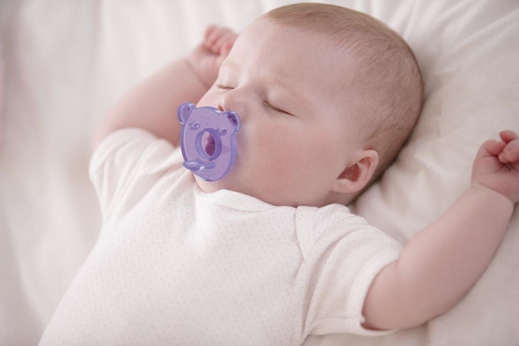 blue soothie pacifier