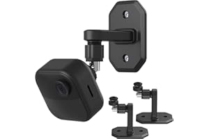 AISVAN 2Pack Adjustable Security Wall Mount Bracket for Blink Outdoor 4 (4th Gen) / (3rd Gen), Blink XT / XT2, Blink Mini, Perfect View Angle for Your Blink Surveillance Camera