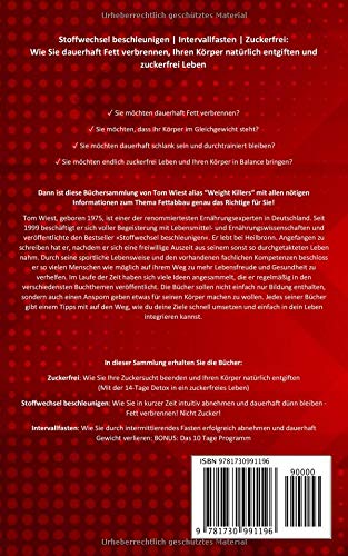 [- Stoffwechsel beschleunigen | Intervallfasten | Zuckerfrei: Wie Sie dauerhaft Fett verbrennen, Ih