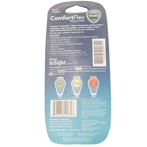 Vicks ComfortFlex Digital Thermometer 1 ea
