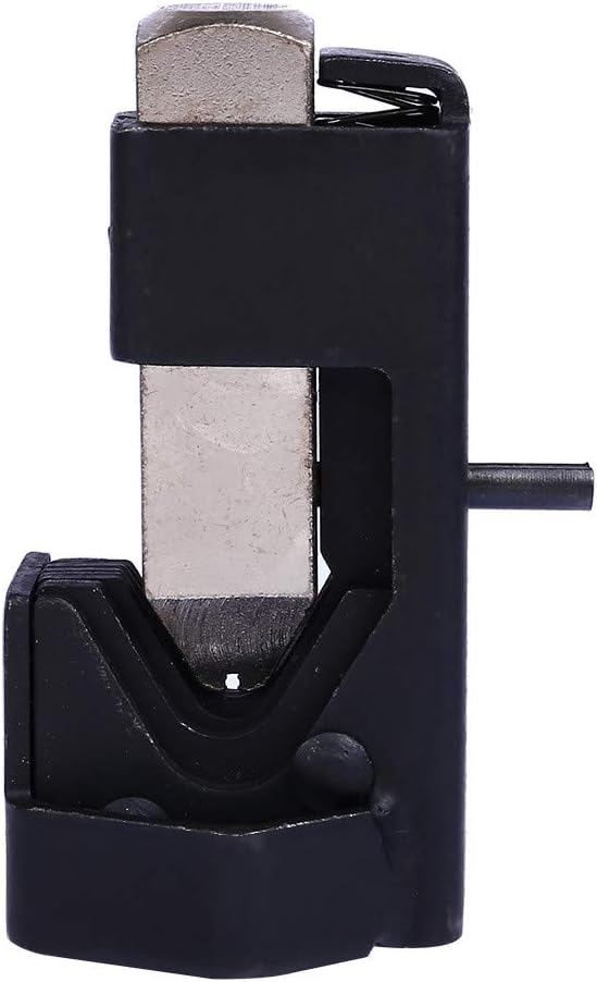 YRD TECH New 57637 Lug Crimping Tool Spring Loaded Hammer Type Strike Tool Crimper (Black)