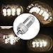Jofan 24pcs Warm White Mini Lights Paper Lantern Lights LED Balloon Lights for Floral Party Wedding Decoration (Waterproof and Submersible)