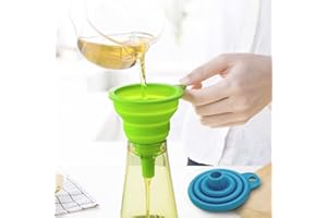 1pc, Collapsible Funnel Foldable Funnels for Water Bottle Liquid Transfer, Kitchen Gadgets, Kitchen Accessories