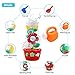 Bath Toys for Toddlers Babies Kids 1 2 3 Year Old Boys Girls Bathtub Toys Bath Wall Toy Fill Flow and Spin with 1 Mini Sprinkler 2 Toys Cups Strong Suction Cups Bath Toys Bath Toy