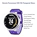 Rerii Garmin Forerunner 220 230 Tempered Glass Screen Protector, High Definition, 9H Hardness, 0.3mm Thickness, Shatterproof, Delicate Touch, Real Glass