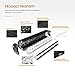 Auxbeam 54” LED Light Bar 312W LED Work Light Off-Road Driving Light Spot Flood Combo Fog Light Curved 5D Lens with Wiring Harness for Car Jeep SUV ATV UTV Boat Vehicle Truck