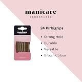 Manicare Kirbigrips 5cm Brown Wave Hair Pins 24 Pack Secure Hold view 2