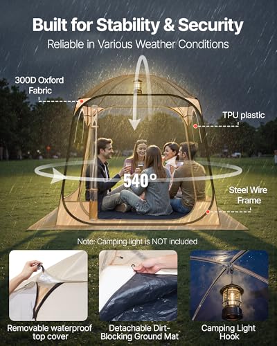 VEVOR Pop Up Sports Tent Review: Clear Bubble Shelter for Outdoor Events image 23