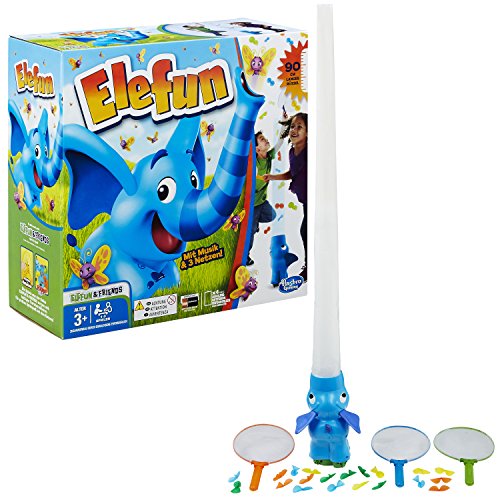 Hasbro Gaming Elefun, Spielspaß mit Soundeffekten, Kinderspiel für Kinder ab 3 Jahren, Mehrfarbig