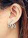 Diomate(TM) 2 pairs Lotus Flower Earrings Jewelry Simple Chic Earrings Best Gift for others