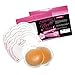 Pasties Reusable Silicone Nipple Covers. Breast Petal Pads with Boob lift tape