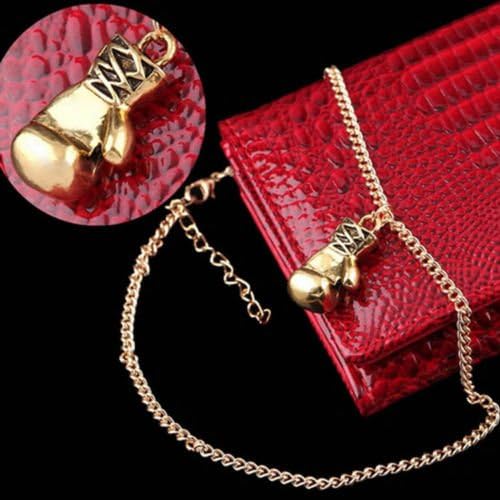Sumanee Trendy Female Stainless Steel Boxing Glove Pendant Necklace Chain Exquisite