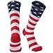 Gmark Adult Novelty Socks, Women's USA Flag Socks-Independence Day-Stars&Stripes Design-Celebrate America 1-Pair
