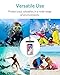Anker Universal Waterproof Case, IPX8 Waterproof Phone Pouch Dry Bag for iPhone X / 8 / 8 Plus, Samsung Galaxy S8 / S7, Samsung Note Series, Google Pixel 2, up to 6 Inches—2 Pack