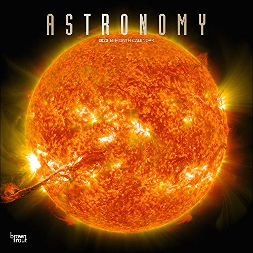 Astronomy 2020 12 x 12 Inch Monthly Square Wall Calendar with Foil Stamped Cover, Astronomy Nasa Hub by 