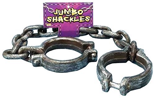 Forum Novelties Jumbo Shackles, Multicolored