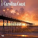 Carolina Coast 2018 12 x 12 Inch Monthly Square Wall Calendar, USA United States of America Southeas by 