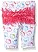 Hello Kitty Baby Girls' Bodysuit Ruffle Pant Set with Allover Print, Orange, 6-9 Months