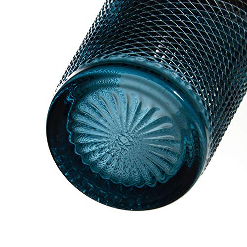 PNKJ Altmodisches Glas, Nieten-Design, Highball-Trinkgläser, Eistee-Getränkeglas, 368 ml, 6 Stück – Bild 5