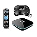 LightSame Smart TV BOX 2GB/16GB/4K Amlogic S905X Quad Core 1000M LAN 3D Bluetooth 4.0 2.4GHz 5.0GHz Dual Wifi Android TV Box with Mini Wireless Backlight Keyboard Touchpad
