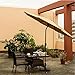 Ollieroo Patio Umbrella Tilt Aluminum 9FT Outdoor Market Umbrella with Crank 8 Steel Ribs and Wind Vent 100% Polyester Beige