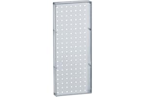 AZAR DISPLAYS Azar 770820 Pegboard 1-Sided Wall Panel, Clear Translucent Color, 2-Pack