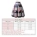 Hanlolo Womens Floral Skirt Casual High Waist Midi A Line Skrits Dress 10