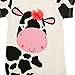 Bebone Baby Infat Toddler Cotton Animal Cartoon Romper Jumpsuit with Hat (0-3M, Panda)