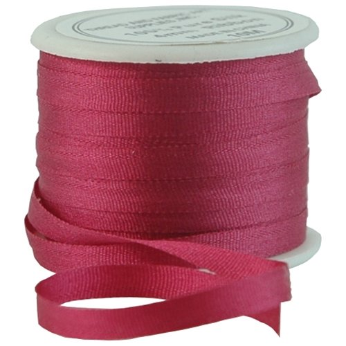 Silk Ribbon No. 707 - 4mm Burgundy - 4 Sizes - 50 Colors