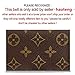 Tri-fold Key Case - Full Grain Leather 6 Key Holder Case Key Car Wallets Key Holder Bag Key Purse Pouch (coffee)