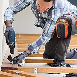 REXBETI Construction Gel Knee Pads Tools with 100