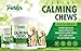 Natural Hemp Dog Calming Formula Supplement Soothes Canine Anxiety, Helps Keep Dogs Calm, Relieves Stress, Limits Barking & Chewing Fur. 120 Natural Soft Chews, Made in USA, 100% Guaranteed Quality