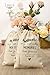 Ling's moment 4x6 inches 10pcs Bachelorette Party Hangover Kit Bags Hangovers Bag Cotton Drawstring Wedding Party Welcome Favor Bags