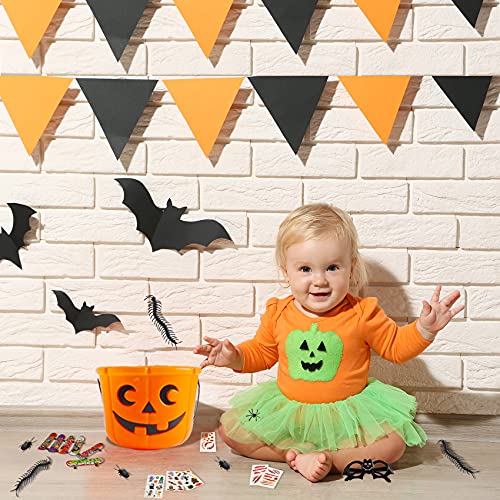 Erweicet 136 PCS Halloween Party Favors Perfect Assortment of Halloween Toys for Kids, Great Goodie Bag Fillers, School Classroom Rewards, Halloween Prizes to The Trick-or-Treaters(16 Types of Toys)