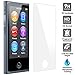 AFUNTA Screen Protectors Compatible iPod Nano 7th 8th Generation, Set of 3 Full Coverage Tempered Glass Protective Films, HD Clear Anti-Scratches Bubble Free Compatible Apple iPod Nano 7 8