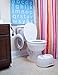 Potty Training Seat by Zohzo– Universal Design That Fits Most Toilet Types – Soft, Padded, Non Slip Surface – for Babies & Toddlers, Boys & Girls – Storage Suction Cup & Hook Included