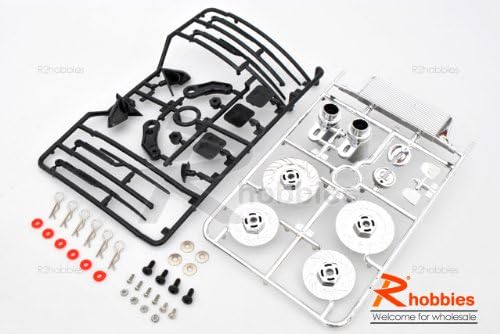 1/10 RC R/c Racing On-Road DRIFT Car Plastic Dummy Brake Disc Accessories S